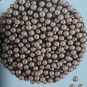 Perle comestibile, auriu cupru ,4 mm