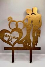 Toper, miri, mr&mrs, acril, auriu, 2