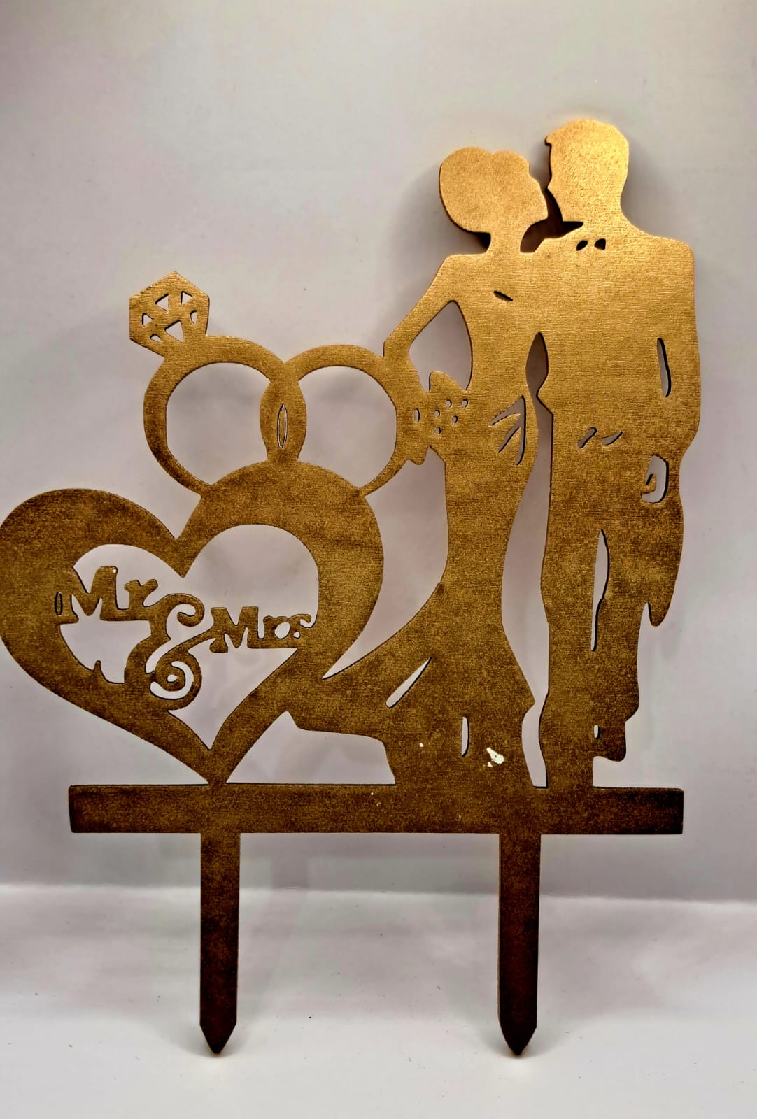 Toper, miri, mr&mrs, acril, auriu, 2
