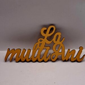 LA MULTI ANI . toper din lemn,mdf