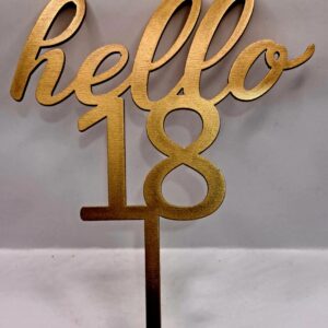 Toper Hello 18, material MDF