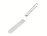 Spatula inox curbata pentru nivelat creme,aluat