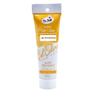 Colorant alimentar gel, 50 grame, ivory/nude