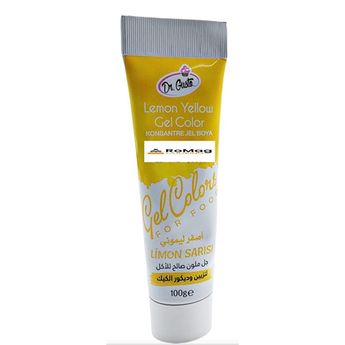 Colorant alimentar gel, 50 grame galben lamaie