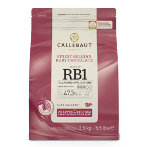 CIOCOLATA BELGIANA, RUBY,2,5 KG