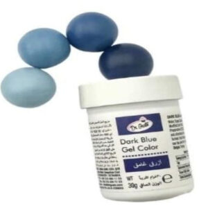 Colorant gel alimentar, 30 grame, albastru inchis