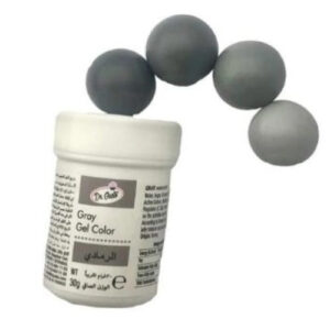 Colorant gel alimentar, 50 grame, gri