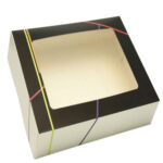 Cutie din carton pentru tort cu fereastra folie acetat 42*62 cm, 13 inaltime