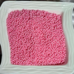 Perle,2 mm, roz deschis