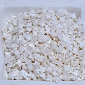 PERLE COMESTIBILE, STEA ALBA, CONFETI