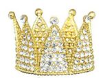 Coronita aurie, decor, 7,5cm×7,5 cm× 5,7 cm