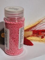 Perle comestibile, roz deschis 2 mm, 85 gr