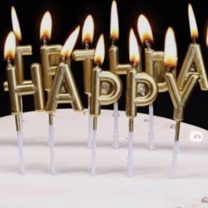 Lumanari, Happy birthday auri