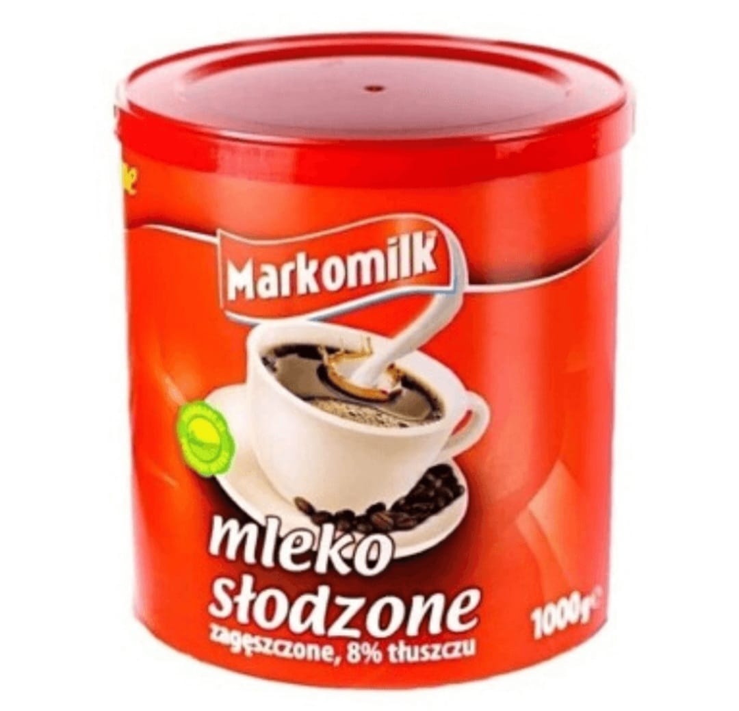 Lapte condensat indulcit, 1 kg markomilk