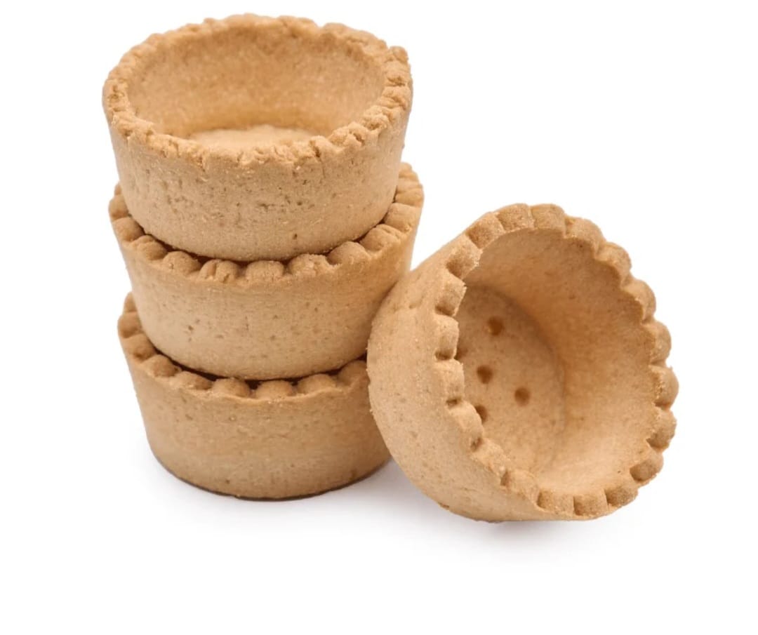 Tarte rotunde, vanilie, 250 buc(4 cm)