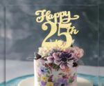 Toper, HAPPY 25 TH, dimensiune mare