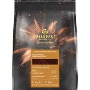 Cacao, Rouge Velvet, neagra 20-22% , 5 kg, Barry Callebaut