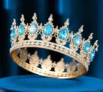 CORONITA DECOR,Culoare Albastru, 12,5 cm