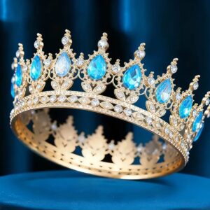 CORONITA DECOR,Culoare Albastru, 12,5 cm