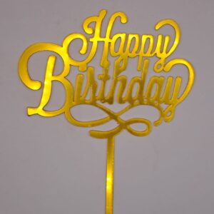 Toper acril Happy Birthday ,nr 20