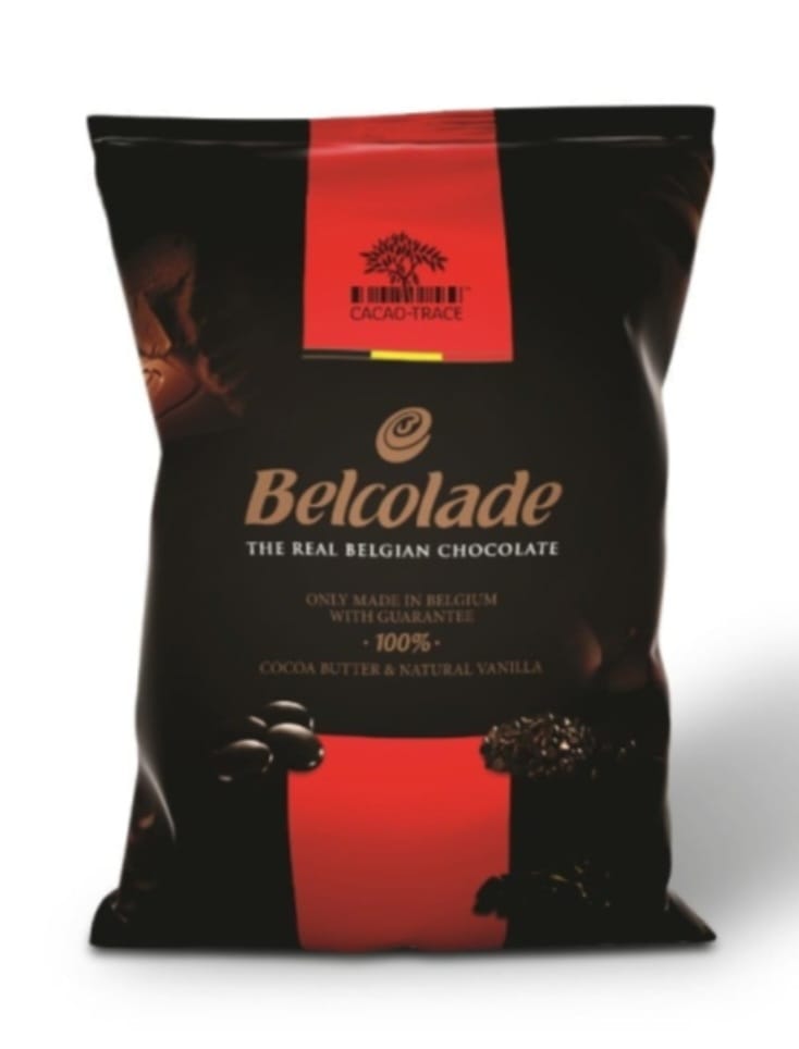 Ciocolata belgiana, Belcolade, Dark, 55%, 5 Kg