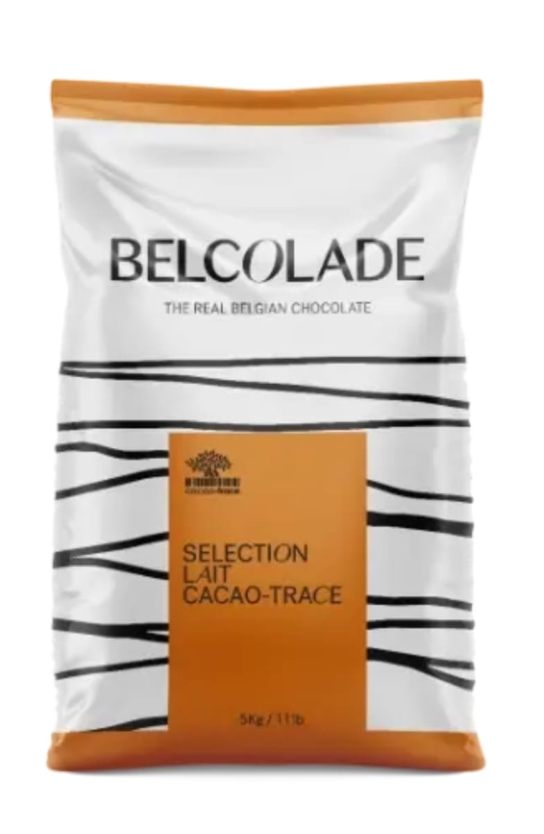 Ciocolata belgiana, Belcolade, Lapte si Caramel, 35%, 300 gr