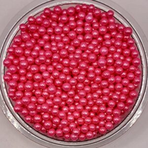 Perle comestibile, Roz, 3  mm, 50 gr