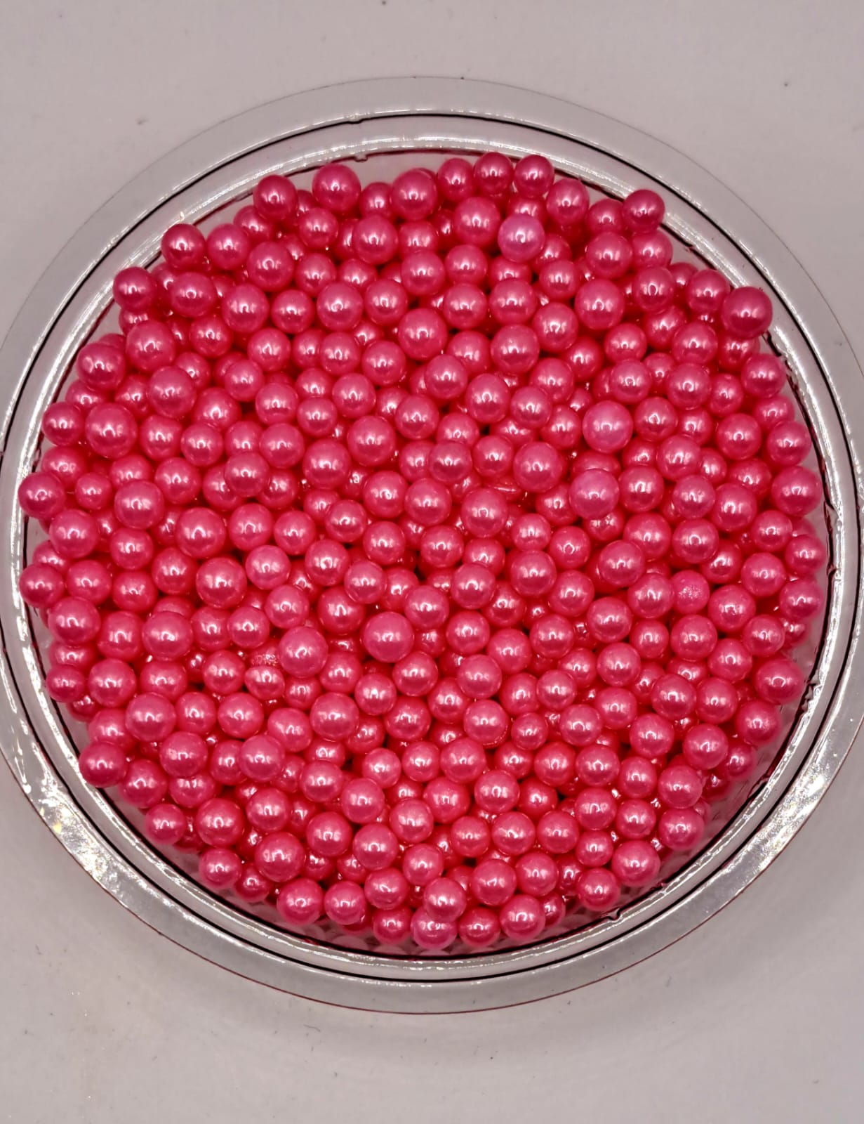 Perle comestibile, Roz, 3 mm, 50 gr