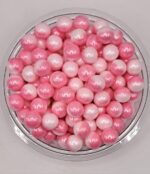 Perle comestibile, Alb-Roz, 8 mm, 50 gr
