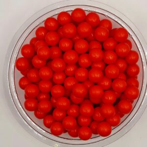 Perle comestibile, Rosu , 8 mm, 50 gr