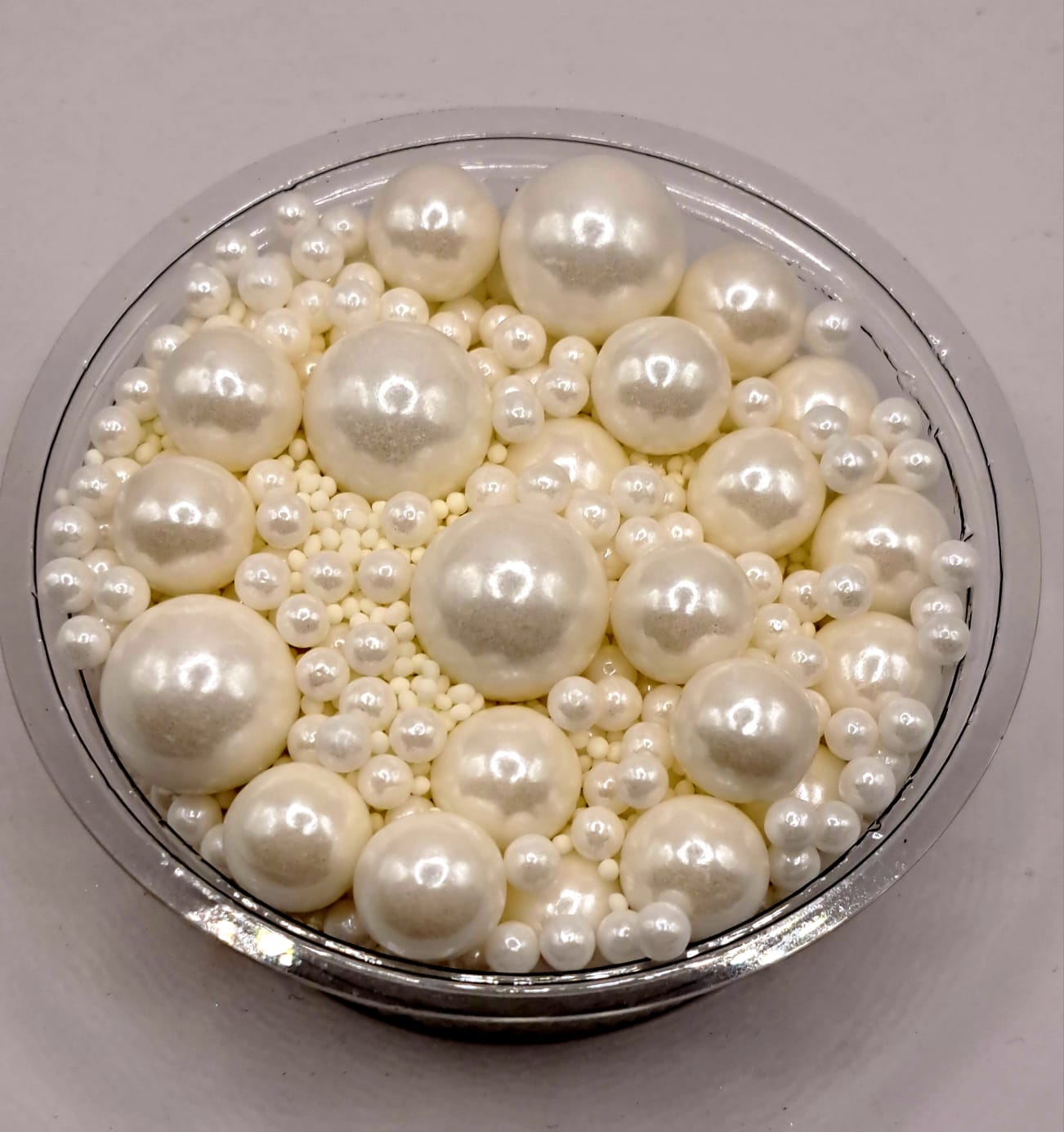 Perle comestibile, ALB Perlat ,MIX, 50 gr