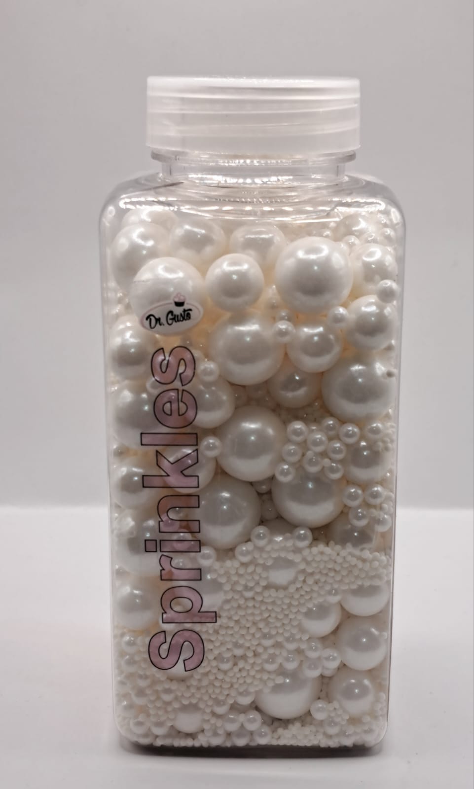 Perle comestibile, Alb perlat, 250 gr