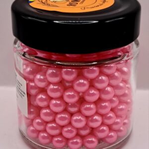 Perle comestibile, Roz sidefat 6 mm, 100 gr