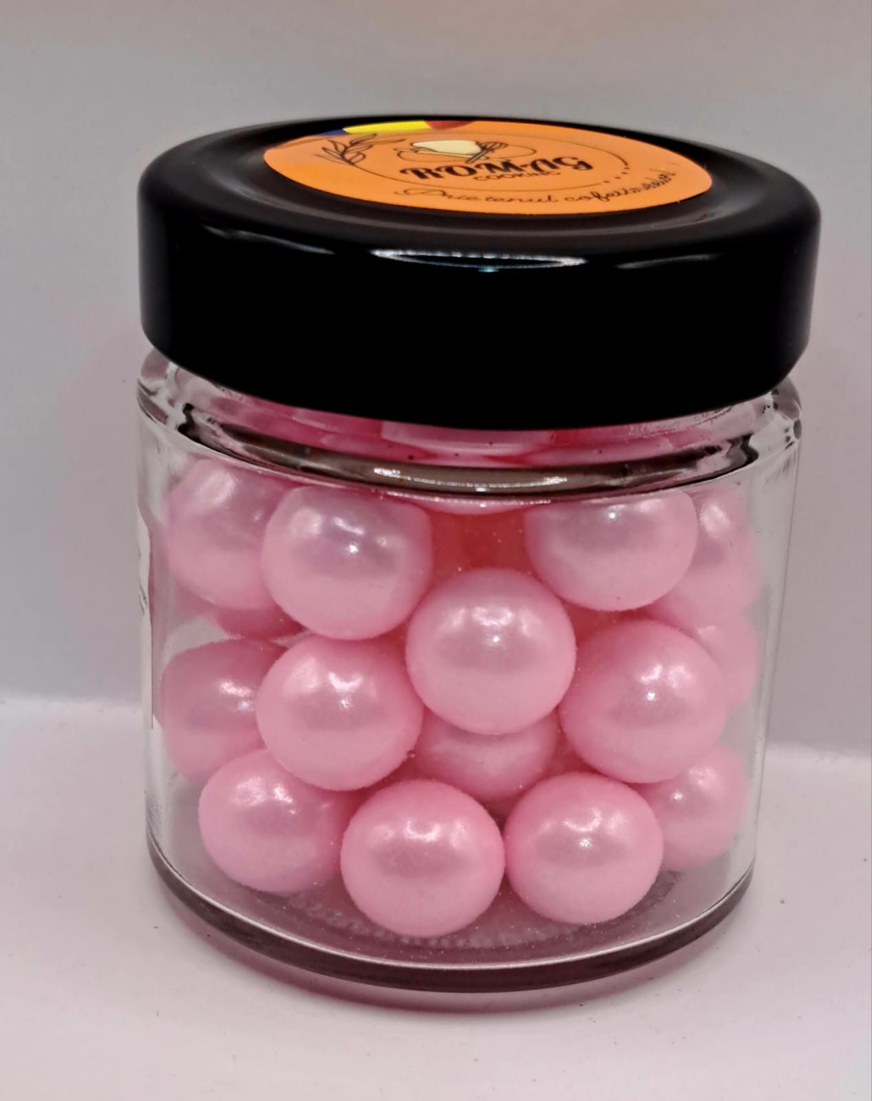 Perle comestibile, Roz deschis 14 mm, 90 gr