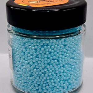 Perle comestibile,Albastru deschis 1 mm, 100 g