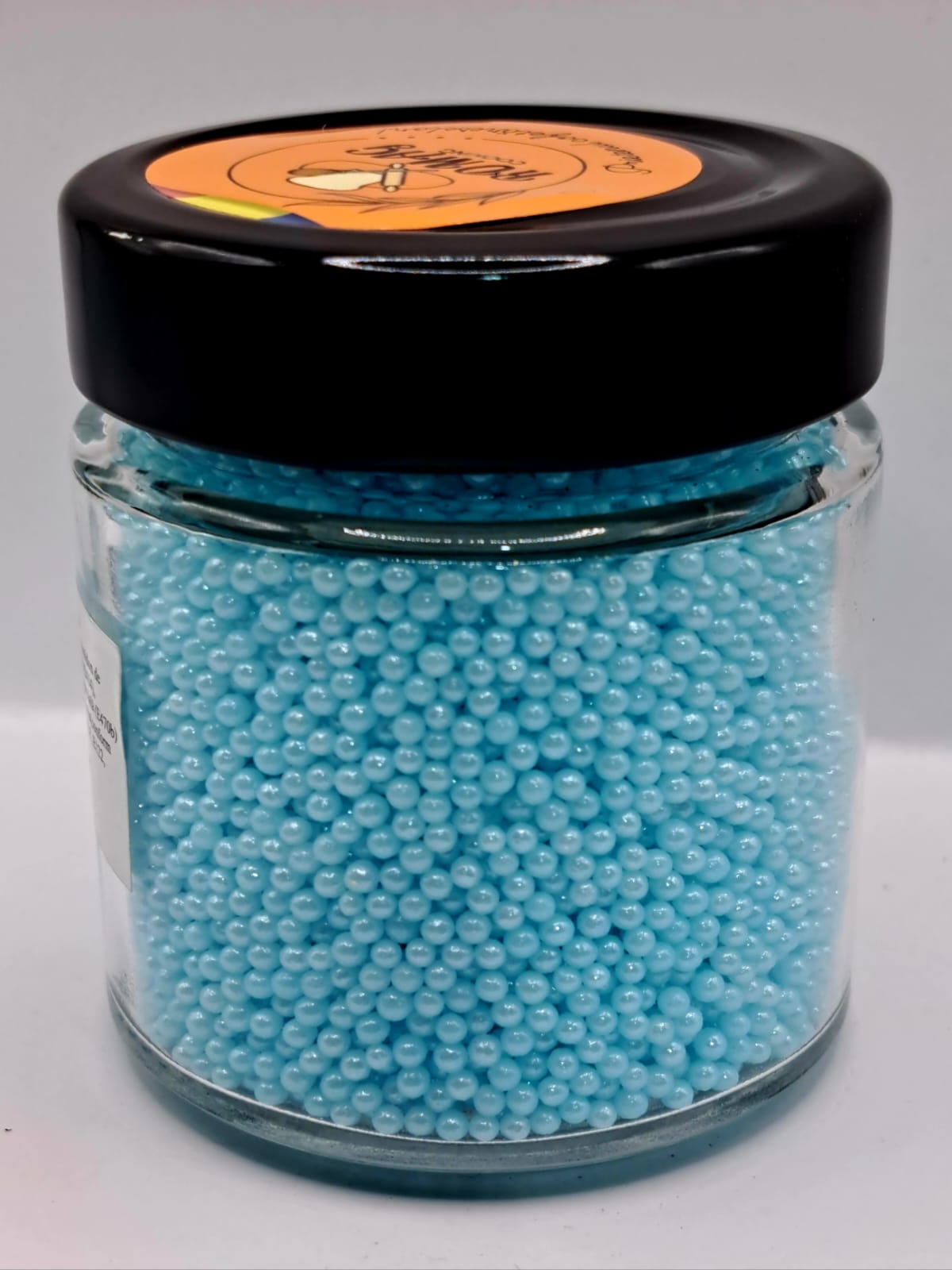 Perle comestibile,Albastru deschis 1 mm, 100 g