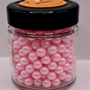 Perle comestibile, Roz deschis 3 mm, 100 gr