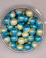 Perle comestibile, Albasatru-alb, 10 mm , 50 gr