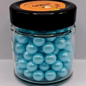 Perle comestibile, Albastru deschis, 10 mm,80 gr