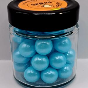 Perle comestibile, Albastru deschis, 14 mm, 90 gr