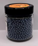 Perle comestibile, Negru, 2 mm, 100 gr