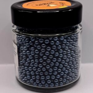 Perle comestibile, Negru, 2 mm, 100 gr