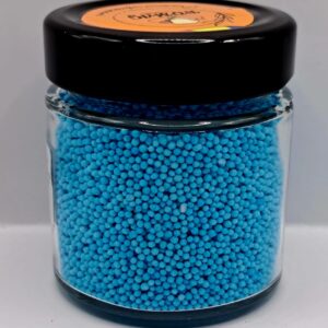 Perle comestibile, Albastru deschis, 1 mm, 100 gr