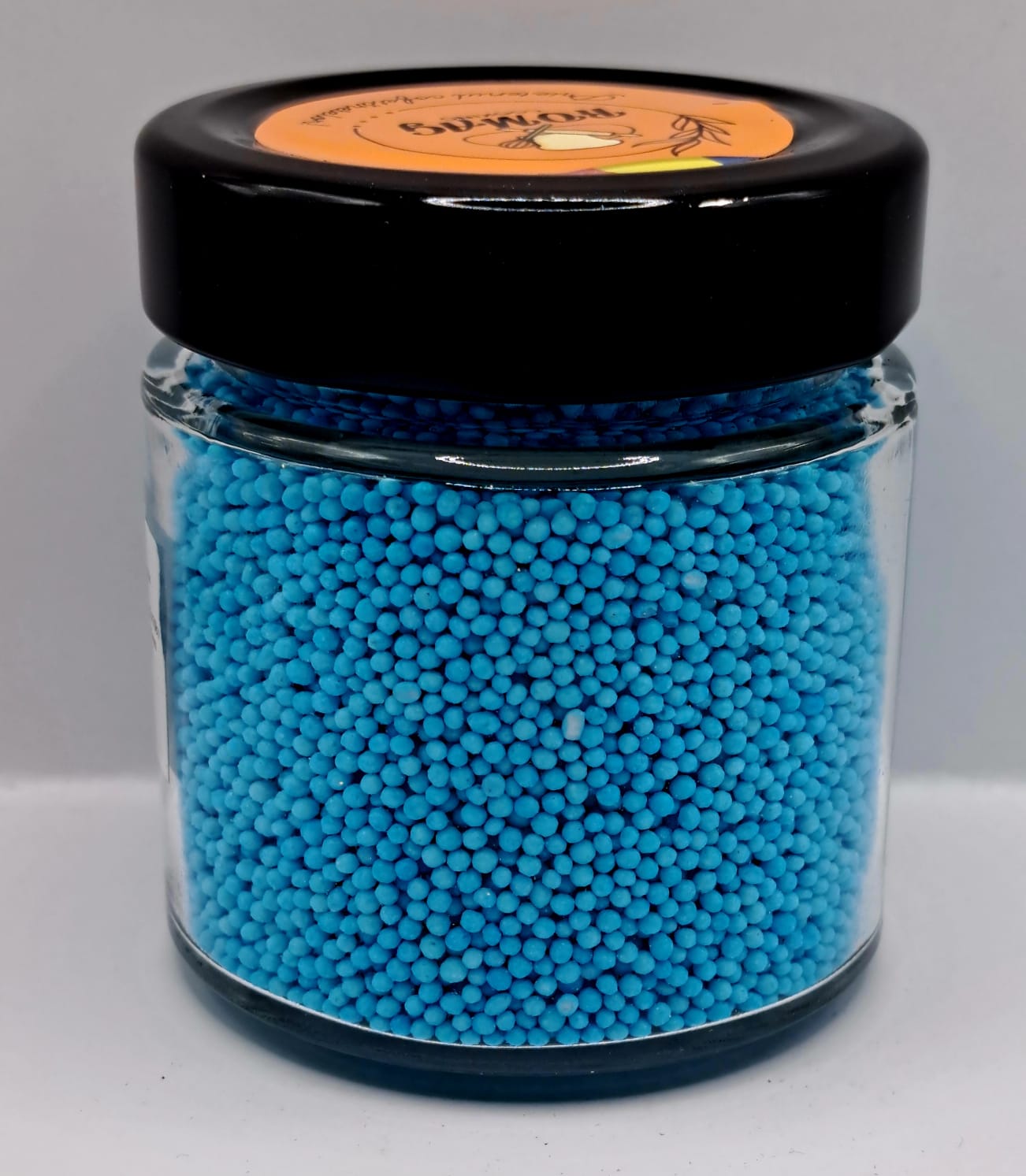 Perle comestibile, Albastru deschis, 1 mm, 100 gr