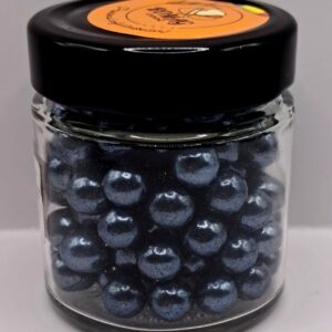 Perle comestibile, Negru, 10 mm, 100 gr