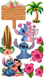 Vafe comestibile, stitch, nr 21