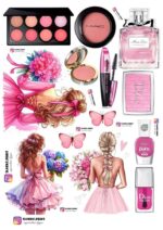 Vafe comestibile, make up , nr 21