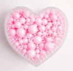 Perle comestibile,Roz deschis, mix, 50 gr