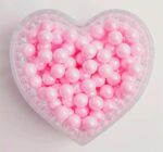 Perle comestibile,Roz deschis, 6 mm, 50 gr