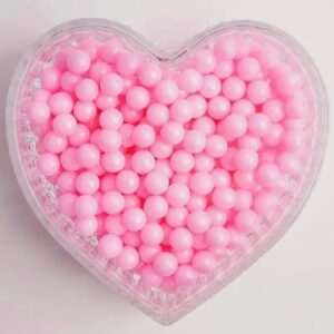 Perle comestibile,Roz deschis, 3 mm, 50 gr